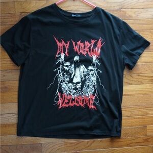 Black Graphic T-Shirt